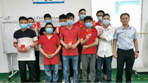电机生产设备超前完成任务-乐动入口嘉奖通知